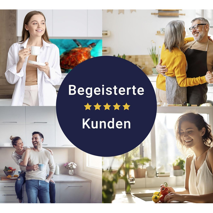 Кухонний фартух timalo зі скляним виглядом Північне море, очерет, захід сонця, океан, солома 2-мм акрилове скло Бризкозахисна стінка для плити, скляний кухонний фартух, акрилові скляні стінові панелі, захисна панель для фартуха (80 x 50 см, 310- Turtle)