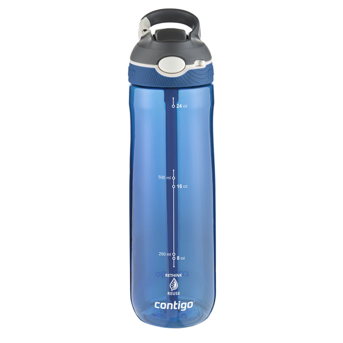 Пляшка для води спортивна 720 мл, синій 2191379 Ashland Contigo