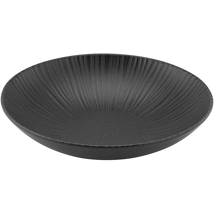 Набір з 10 тарілок 22 см, чорний Vesuvio Creatable