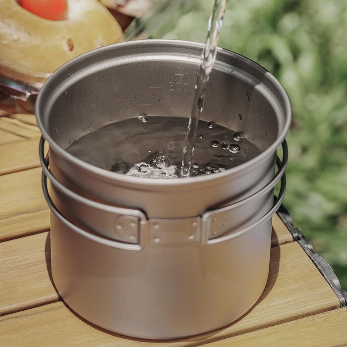 Набор производной посуды для кемпинга 500 и 1000 мл iBasingo