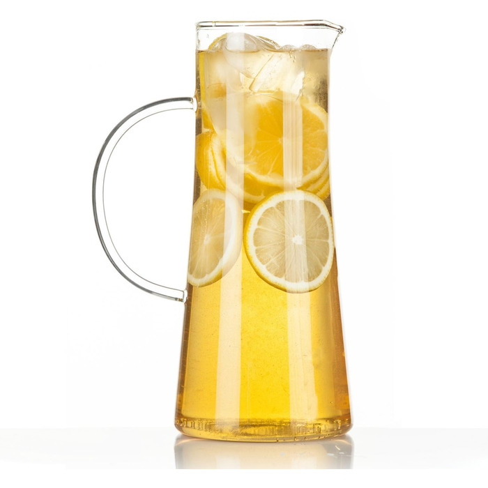 Стеклянный кувшин с фильтром и крышкой 1,5л Dimono