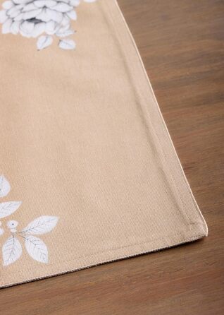 Бавовняні килимки для серветок, набір з 4 шт. , декоративні килимки для серветок, пасхальні килимки, що миються, для свят, вечерь, весни, літа (33 см x 48 см) (21 - Гарна осінь), 39Hermine 100