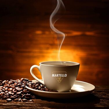 Кофемашина капсульная белая Sensual Martello и набор из 200 кофейных капсул Martello