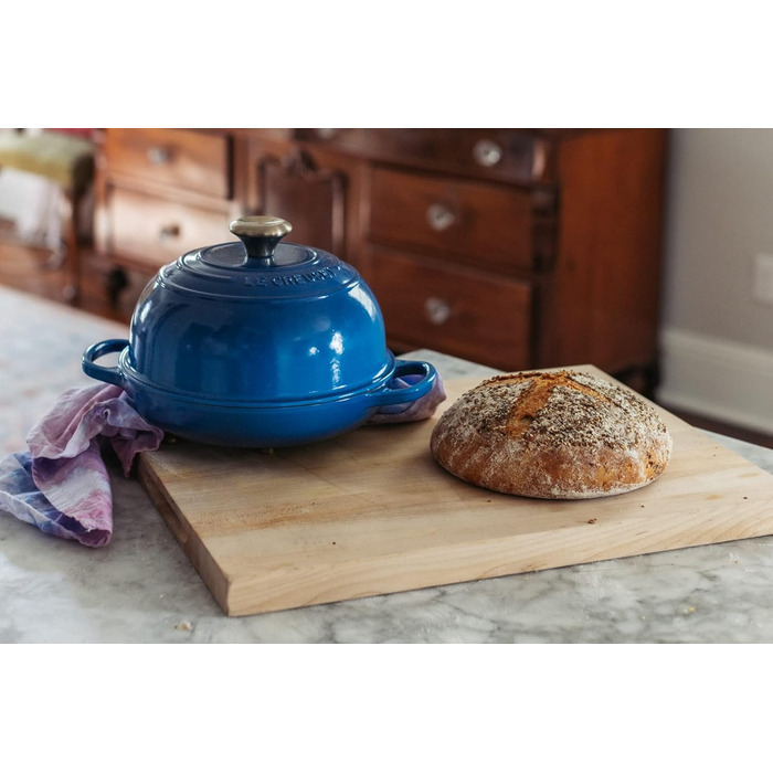 Форма для выпекания хлеба, круглая 24 см, синий Марсель Signature Le Creuset