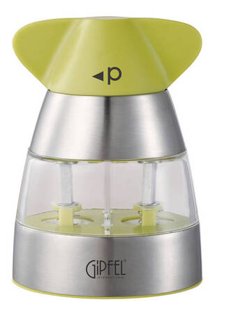 GIPFEL Млин для спецій 8,1 х6, 5х11см Матеріал: ABS cap, SS 304  ceramic grinder 9125 GIPFEL