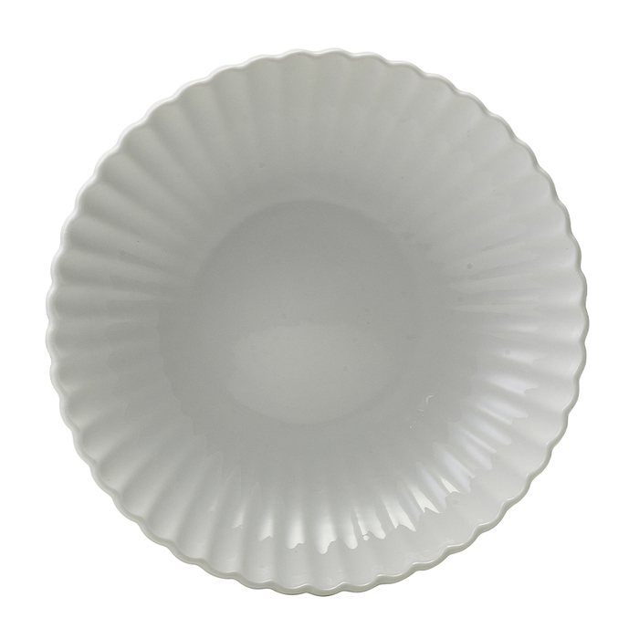 Салатник 750 мл, 20 см, Incise Porcelain Scalloped, GenWare