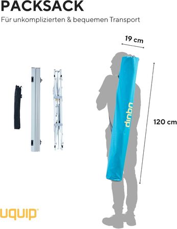 Стол для кемпинга 120 х 70 см Uquip