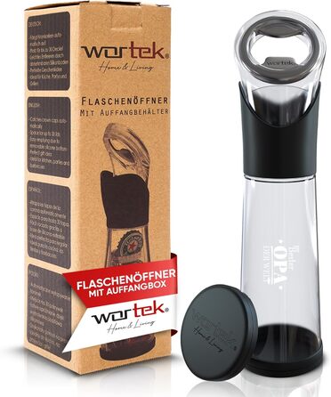 Відкривачка для пляшок з контейнером для кришечок wortek