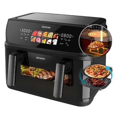 Аерофритюрниця 10 л, Cecofry&Grill Duoheat 10000 Cecotec