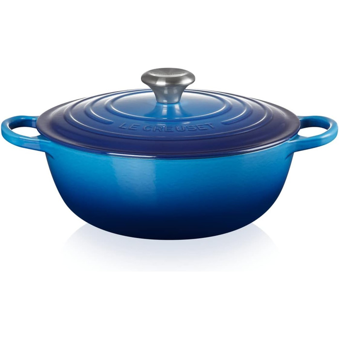Чавунна каструля Le Creuset Signature, 26 см, 4,1 л, Azure