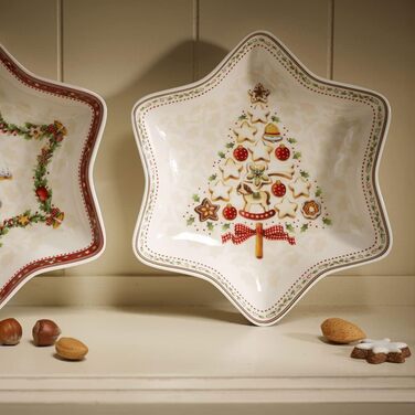 Блюдо в форме звезды, среднее 'Елка' 24,5 см Winter Bakery Delight Villeroy & Boch