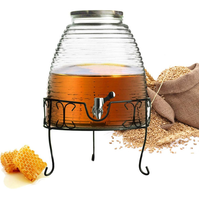 Диспенсер з металевим краном та підставкою 9 л Sendez