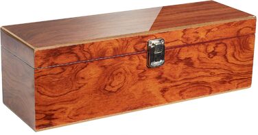 Набір сомельє 6-в-1 з дерев'яною скринькою для вина BRUBAKER