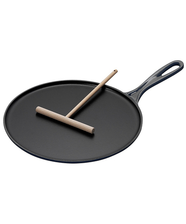 Сковорода для млинців 27 см чавунна, чорний Le Creuset
