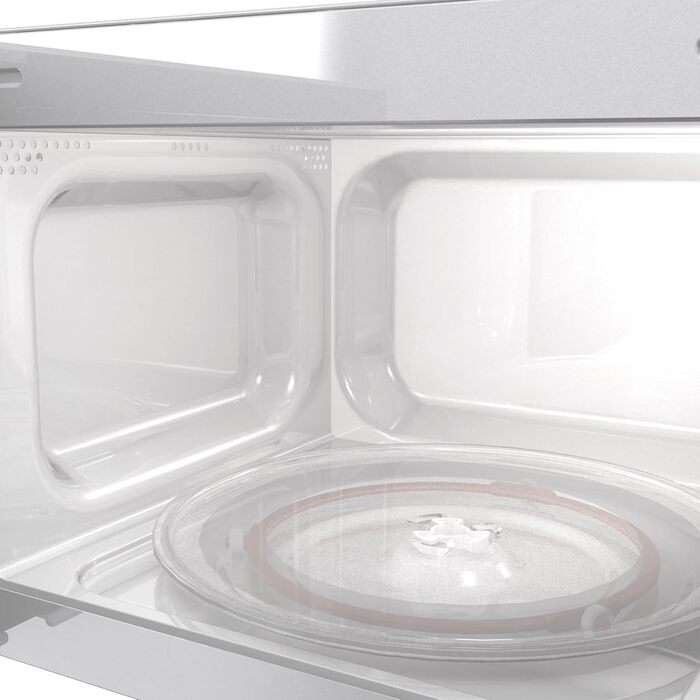 Мікрохвильова піч Gorenje MO20A3WH / 20 л / 800 Вт / AquaClean / AutoMenu / Сенсорне керування / LED дисплей / Функція розморожування / 5 рівнів потужності / Блокування від дітей / Електронна / Біла