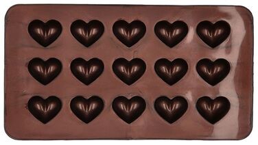 Форма для приготовления шоколадных конфет в виде сердечек, 2 шт, 11,5 х 21 см, RBV Birkmann