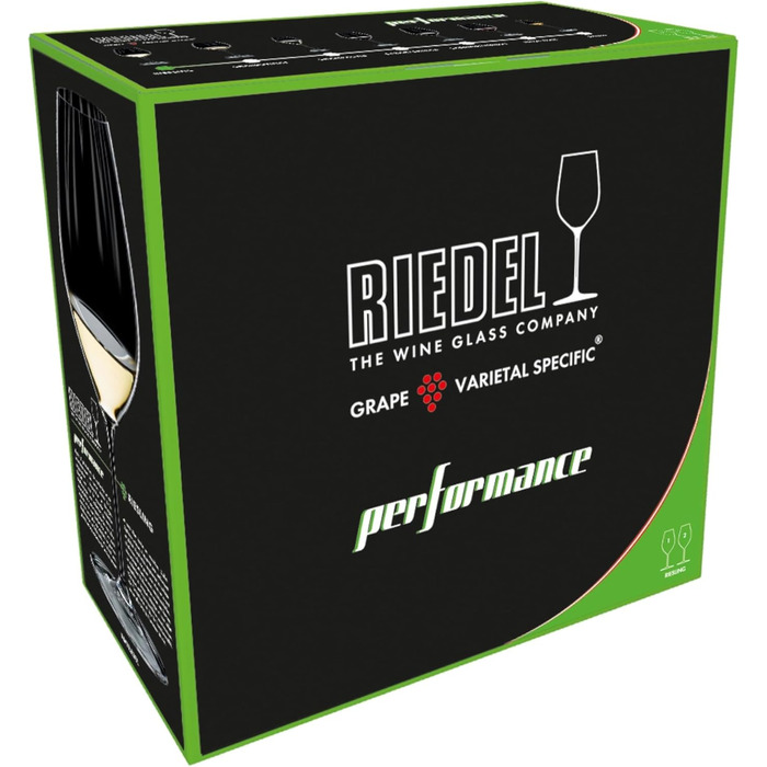Набор из 2 бокалов для белого вина Рислинг 623 мл, Performance Riedel