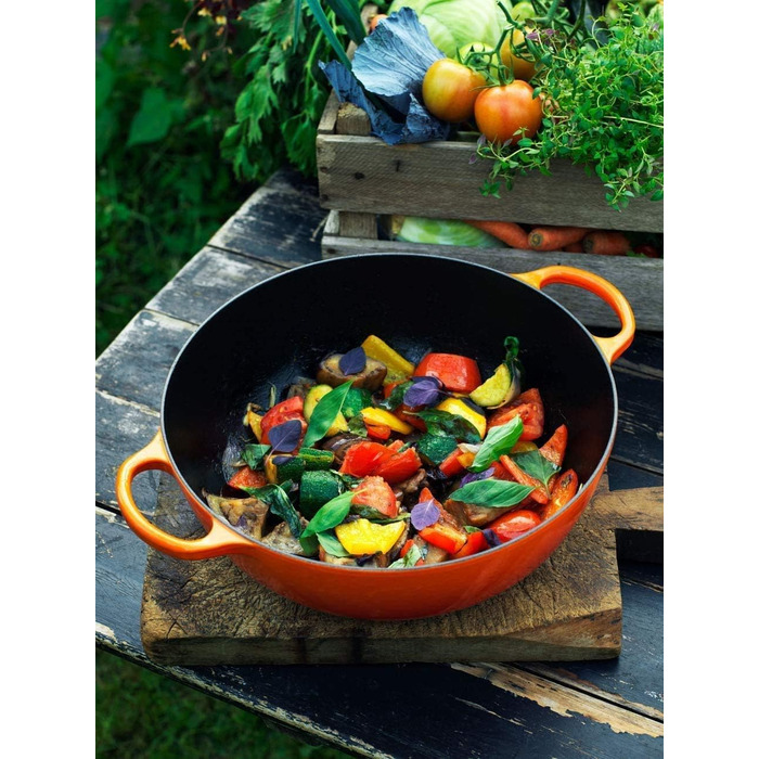 Чавунна каструля Le Creuset Signature, 32 см, 4,1 л (колір Ofenrot)