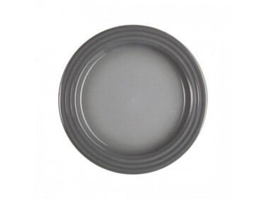 Тарелка для завтрака 21,8 см дымчато-серая Mist Grey Le Creuset