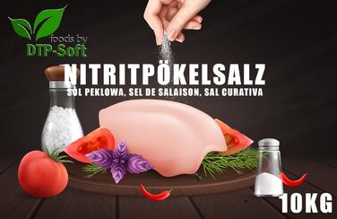 Преміальна нітритна сіль для копчення у відрі 10 кг DTP-SOFT