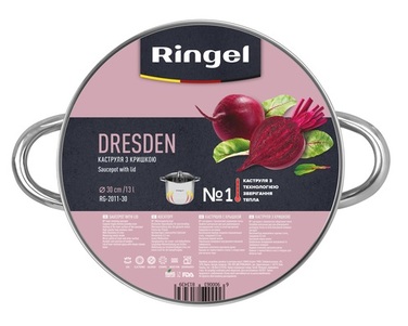 Каструля RINGEL Dresden (13 л) 30 см (6381343)