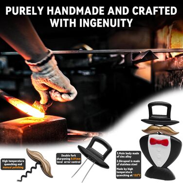 Штопор для вина 3-в-1 джентльмен LUCYLANKER