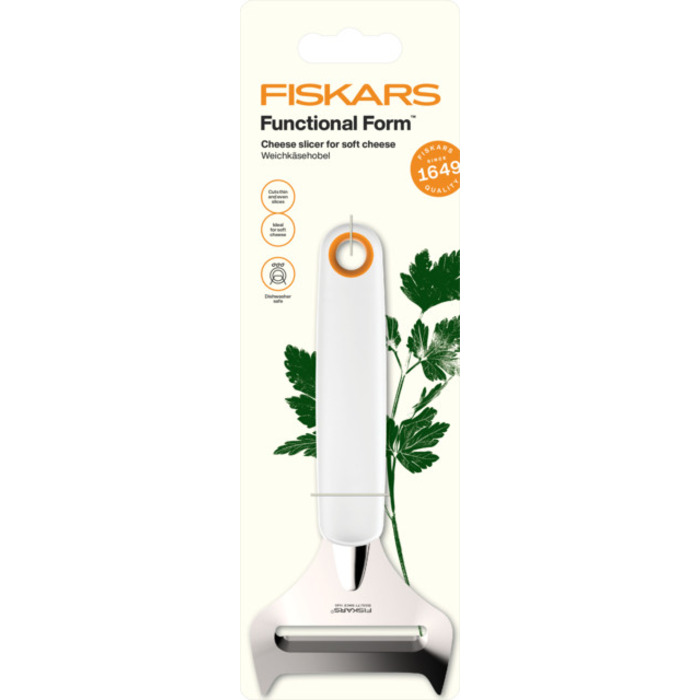 Нож-слайсер Fiskars Functional Form для мягкого сыра (1016128)