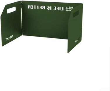 Вітрозахист для газової плити зелений ZYWUOY