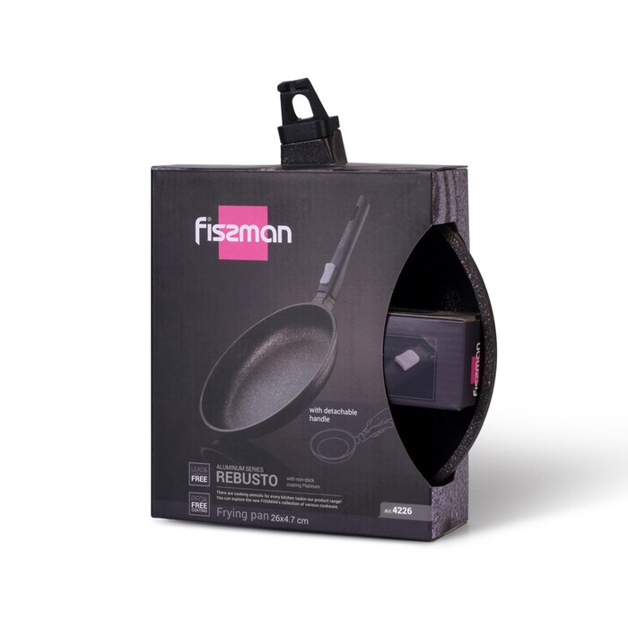 Сковорідка Fissman REBUSTO 26x4,7 см (4226)