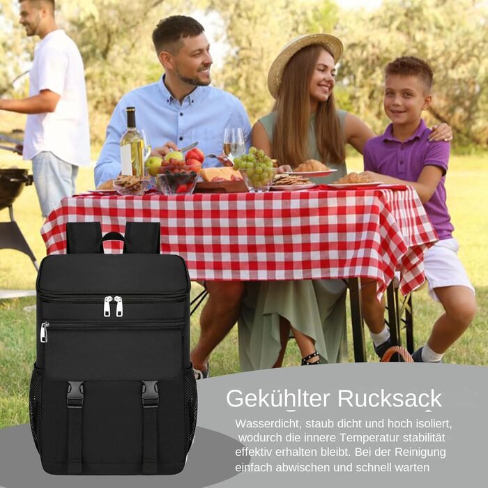 Термо-рюкзак чорний Generisch