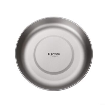 Ультралегкая титановая тарелка 700 мл EasyByMall