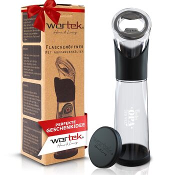 Відкривачка для пляшок з контейнером для кришечок wortek
