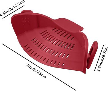 Силіконове ситечко із застібкою katmerio