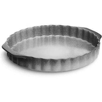 Керамическая форма для запекания Misty Cliff 36 x 26 см, керамогранитная форма для запекания лазаньи, пирога с заварным кремом или тирамису (форма для торта 28 см)