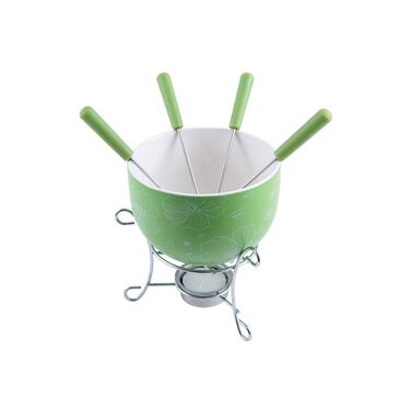 Набор для приготовления шоколадного фондя Fissman MINI GREEN 6 предметов (6307)