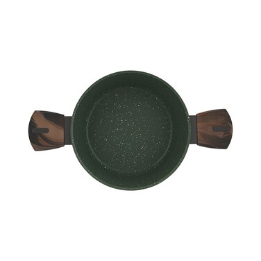 Кастрюля Fissman 20x10 см/2,6 л CUISINE со стеклянной крышкой алюминий с антипригарным покрытием (14592)