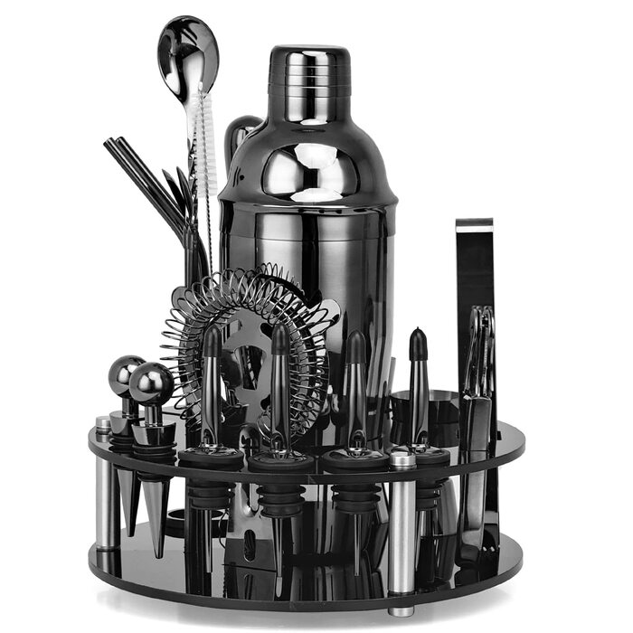 Професійний коктейльний набір з нержавіючої сталі 20 предметів XAGMODSHN
