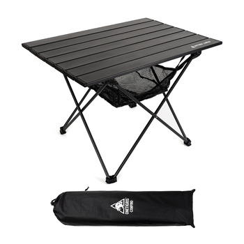 Складной алюминиевый стол для кемпинга 56x40,5x39,5 см OneTigris