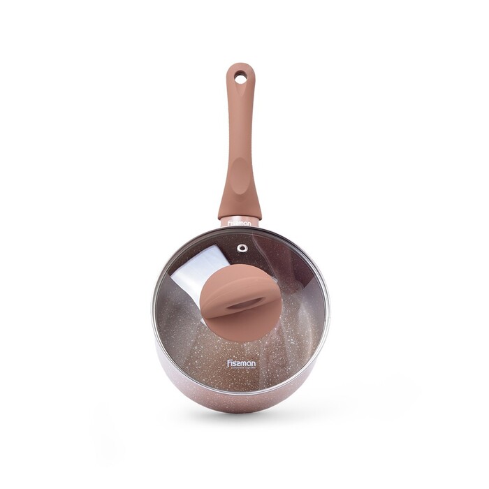 Ковш Fissman LATTE со стеклянной крышкой (4957)