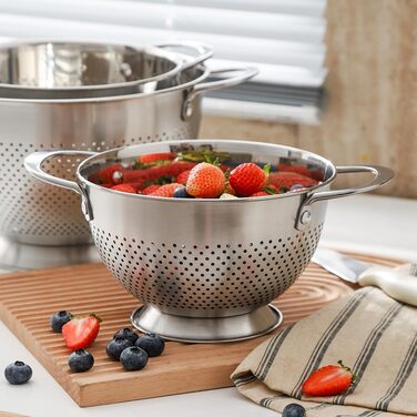 Набор из 3 металлических сит из нержавеющей стали KINGBON