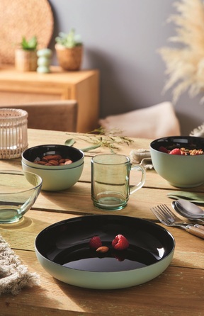 Блюдо Luminarc Black Grey, 21 см (6788159)