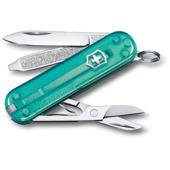 Ніж швейцарський 7 функцій, 58 мм, Victorinox Classic SD Colors Tropical Surf