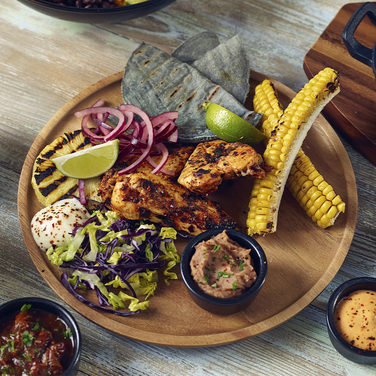 Тарелка деревянная 26 см, Acacia Wood, Genware