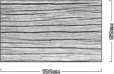 Дизайнерський кухонний бризкозахисний екран з алюмінієвого композиту, кухонний фартух, товщина 3 мм, 60x100 см, (сірий дерев&39яний брус)