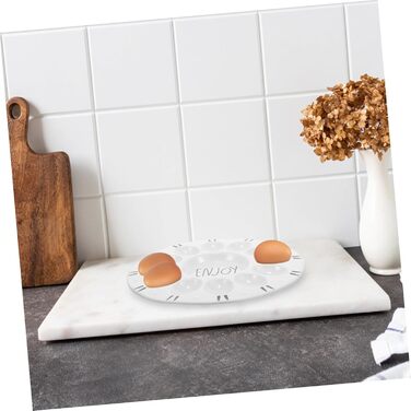 Керамічна підставка для фаршированих яєць для великодніх святкувань Cabilock