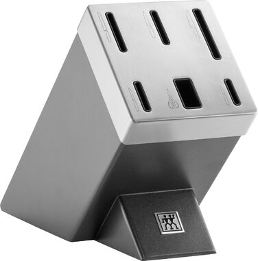 Набор из 5 ножей с ножницами и затачивающим блоком, серый Gourmet Zwilling