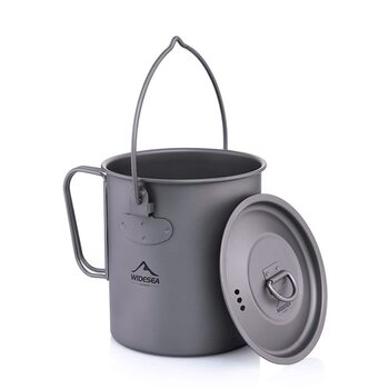 Велика чашка для кемпінгу 750 мл widesea