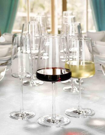 Набор бокалов для красного и белого вина, 12 предметов, Power Stölzle Lausitz