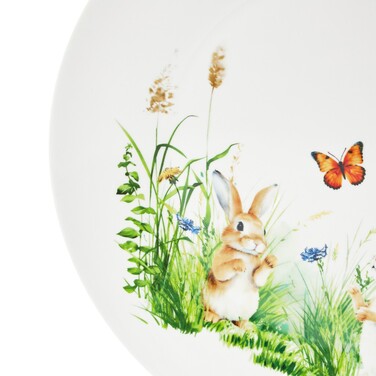 Тарілка Fissman RABBIT 27 см порцеляна (13720)