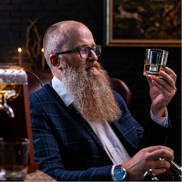 Набор для виски, идеальный подарок для мужчин графин-корабль объемом 1,1 л Whisiskey